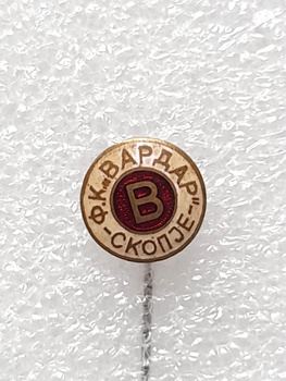 Odznaka FK Vardar Skopje (Macedonia, emalia)