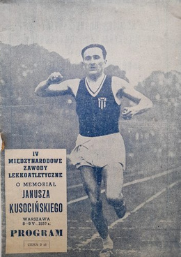 Program IV Międzynarodowe Zawody Lekkoatletyczne o Memoriał Janusza Kusocińskiego (08-09.05.1957)