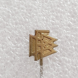 Odznaka Niemiecki Związek Piłki Nożnej DFB stary herb (metal)