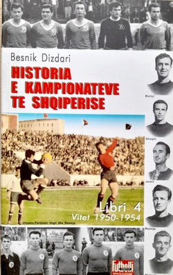 Historia piłkarskich mistrzostw Albanii. Tom 4 lata 1950-1954 (Albania)