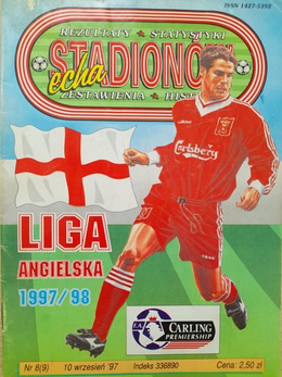 Informator Liga Angielska 1997-98 (Echa Stadionów)