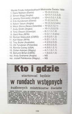 Historia Indywidualnych Mistrzostw Świata na żużlu. Tom IV (1983-1990)