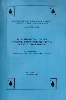 IX Mistrzostwa Polski spółdzielczości mieszkaniowej w brydżu sportowym