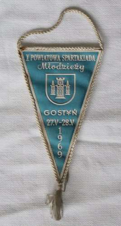 Proporczyk I Powiatowa Spartakiada Młodzieży (Gostyń, 27-28.05.1969)