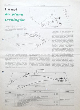 Miesięcznik Piłka Nożna Organ PZPN nr 5 (169), maj 1970