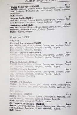 Rocznik piłkarski Belgia 1988-1989