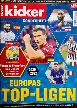 Skarb kibica kicker Sportmagazin - Najlepsze ligi Europy 2021/2022
