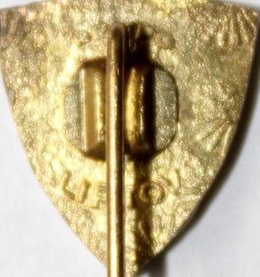 Odznaka MTK-VM Egyetertes Budapeszt (polewa epoksydowa; z sygnaturą)