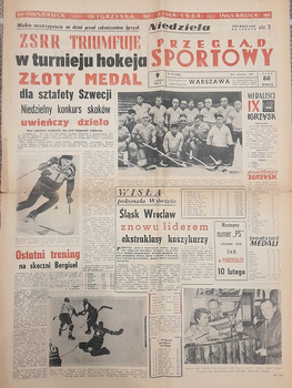 Gazeta Przegląd Sportowy (nr 73/1966) XII Memoriał Janusza Kusocińskiego
