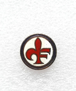 Odznaka AC Fiorentina herb halabarda (emalia, pin)