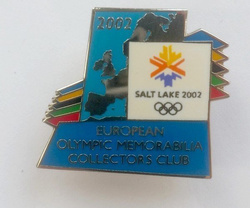 Salt Lake City 2002. Europejski Klub Kolekcjonerów Olimpijskich (emalia)