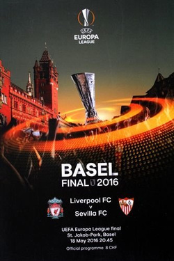 Program Liverpool FC - Sevilla FC Finał Ligi Europy 2016 (oficjalny)
