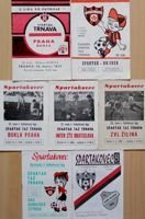 Programy Spartak Trnava I liga 1977-1992 (7 sztuk)