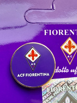 Odznaka ACF Fiorentina okrągła (produkt oficjalny)