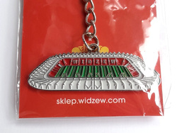 Brelok Widzew Łódź stadion (produkt oficjalny)