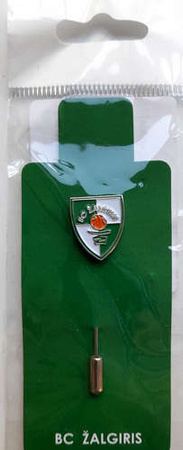 Odznaka BC Żalgiris Kowno koszykówka (produkt oficjalny)