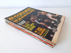 Magazyn Boxing Illustrated Wrestling News - rok 1963 (9 numerów)