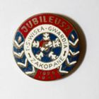 Odznaka Jubileusz 60 lat TS Wisła-Gwardia Zakopane (PRL, emalia)