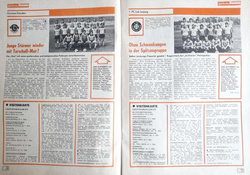 Skarb kibica ligi piłkarskie NRD sezon 1982/83 (Deutsches Sportecho i Fuwo, Niemcy)