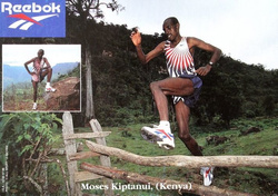 Pocztówka Moses Kiptanui (lekkoatletyka)