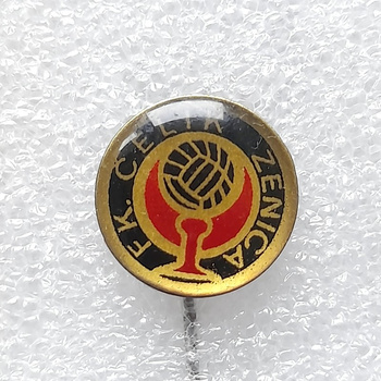 FK Celik Zenica herb (Bośnia, epoksyd)