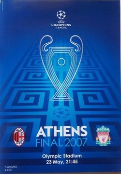 Program Finał Ligi Mistrzów AC Milan - Liverpool FC (23.05.2007)