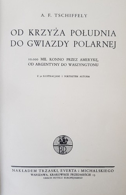 Od Krzyża Południa do Gwiazdy Polarnej (1935)