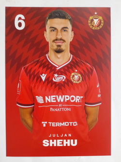 Zdjęcie Juljan Shehu - Widzew Łódź sezon 2025-26 (produkt oficjalny)