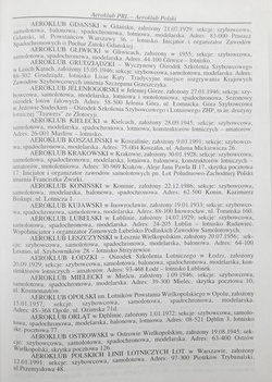 Polskie lotnictwo sportowe. Almanach tom II