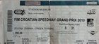 Bilet FIM Grand Prix Chorwacji na żużlu (28.08.2010)