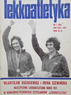 Miesięcznik Lekkoatletyka - Rocznik 1978 (11 numerów, brak nr 4)