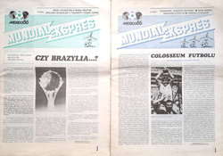 Magazyn Mundial Ekspres Mexico 86 - numery 1 i 3 (KAW)