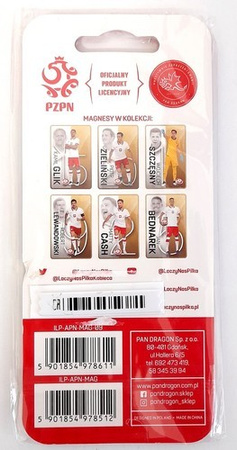 Magnes Reprezentacja Polski - Piotr Zieliński (oficjalny produkt licencyjny PZPN)