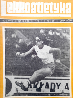 Miesięcznik Lekkoatletyka 1973 (8 numerów)