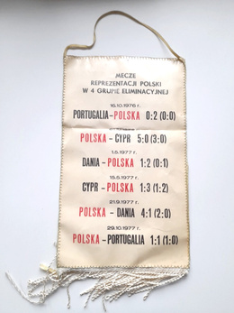 Proporczyk Polska Finalistą Mistrzostw Świata Argentyna 1978