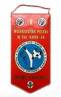 Proporczyk V Mistrzostwa Polski w Taekwon-do (Puławy, 8-9.11.1986)