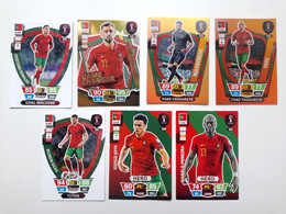 Karty piłkarze Reprezentacja Portugalii Mistrzostwa Świata Katar 2022, 7 sztuk (Panini)