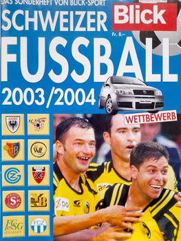 Skarb Kibica Szwajcarski Futbol 2003/2004 (magazyn Blick)