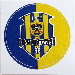 Naklejka Szlezky FC Opawa herb (produkt oficjalny)
