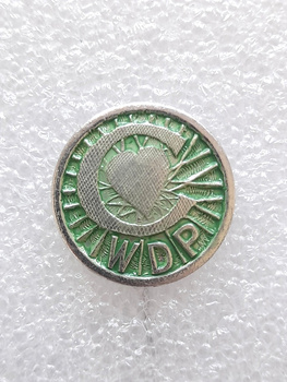 Odznaka Wyścig Dookoła Polski - Centrum Zdrowia Dziecka, zielona (PRL)