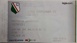 Legia Warszawa - SV Ried Liga Europy UEFA (09.08.2012)