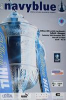 Program Falkirk FC - Glasgow Rangers Puchar Szkocji (30.11.2013)