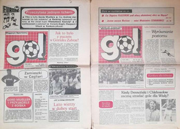 Magazyn Sportowy Gol 1992 (nr 5 i 14)