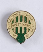 Odznaka Ferencvaros TC Budapeszt herb (epoksyd, sygnowana)
