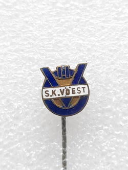 Odznaka SK VOEST Linz herb pełny (emalia)