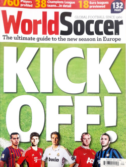 Miesięcznik World Soccer Rocznik 2011 (kompletny, nieoprawiony)