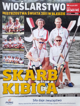 Skarb Kibica Mistrzostwa Świata Wioślarstwo 2011 w Bledzie (Przegląd Sportowy)