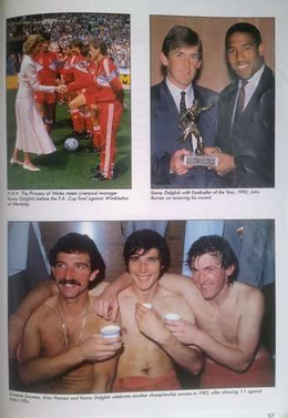 Program Liverpool FC - Real Sociedad San Sebastian mecz towarzyski (14.08.1990)