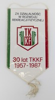 Proporczyk TKKF w Krośnie 30 lat