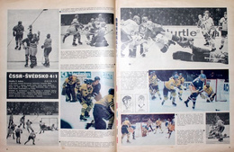 "Stadion" wydanie specjalne (Czechosłowacja) - Hokej 1972 Praga. Mistrzostwa Świata i Europy